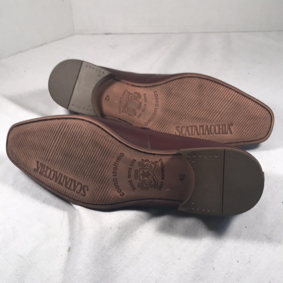 Mens Scatamacchia Mocha Leather Portuguese Classic Comfort Loafer